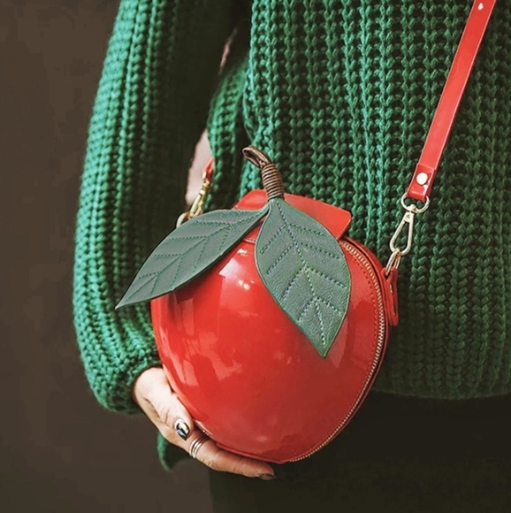 Handbags - NEW | Snow White Inspired Red Apple Shaped Purse